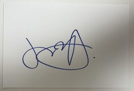 Juno Temple Signed Autographed 4x6 Index Card #2 - £11.80 GBP