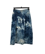 Vintage Lee Denim Skirt Womens 12 Used Tie Dye - $38.61