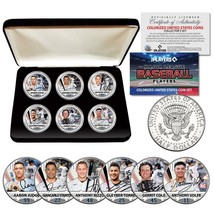 New York Yankees Officially Licensed 2023 Us Jfk Half Dollar 6-Coin Set With Box - £36.60 GBP