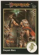 Tsr Ad&amp;D Series 1 R2 Rare 1991 Gold Border Rpg Art Card #36 ~ Dwyam Marz Warrior - £7.78 GBP