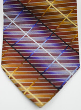 NEW Jhane Barnes Colorful Geometric Angles Silk Tie Made in Italy - $47.49