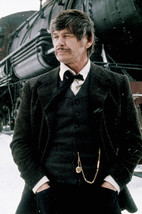 Charles Bronson in Breakheart Pass By Vintage Steam Train in Snow 18x24 Poster - $23.99