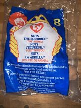 NUTS™ THE SQUIRREL Ty™ BABY BEANIE BABY 1999 RETIRED VERY RARE! - $5.94