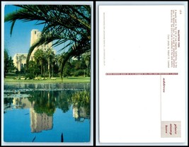 CALIFORNIA Postcard - Los Angeles, MacArthur Park, Elk&#39;s Club Reflecting H5 - £2.36 GBP