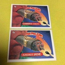 1987 Topps Garbage Pail Kids Series 8 300A Corrina Corona 300B Smoky Joe... - $12.95