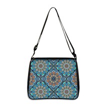 Mandala Flowerote Handbag Women Ethnic Traditional Shopping Bag Floral P... - £19.47 GBP