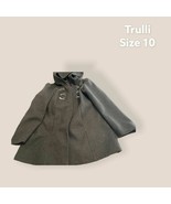 Trulli Peacoat W/ Metal Clasps Size 10 - £94.36 GBP