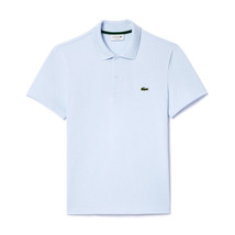 Lacoste Basic Short-sleeve Polo Tee Men&#39;s Tennis T-Shirts Sky NWT DH623454GJ2G - £84.55 GBP