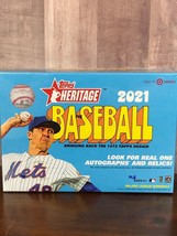 2021 Topps Heritage Baseball Mega Box - £59.86 GBP