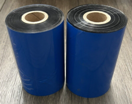 4.33 x 1476 Thermal Transfer Ribbon 110x450 Wax 2 rolls Compatible with ... - $14.46