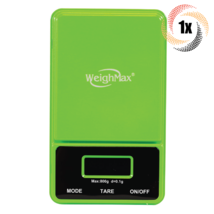 1x Scale WeighMax NJ-800 Green Digital Pocket Scale | Protective Cover | 800G - £17.11 GBP