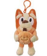 Bluey Bingo Soft Plush Backpack Clip Bingo Holding Halloween Pumpkin Ora... - €16,02 EUR