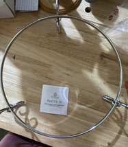 PartyLite White Radiance 3-Wick Candle Holder BASE ONLY P8215B Replacement - £11.76 GBP