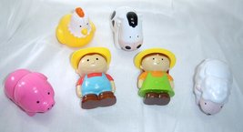 Fisher Price Little People  Builder Bob Figure and  4 Animals  - £19.97 GBP