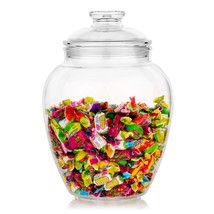 128-Ounce Candy &amp; Cookie Jar With Lid, 1 Gallon Premium Acrylic Clear Ap... - $42.99