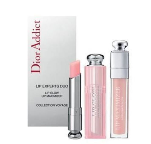 Christian Dior Addict Lip Experts Duo Lip Glow Lip Balm Lip Maximizer - $33.99