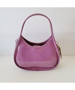 Coach CQ003 Coachtopia Ergo Crinkled Patent Leather Shoulder Bag Lilac B... - $183.73