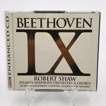 1996 Beethoven IX 2 Disc CD Symphony 9 in D Minor, Op 125 Audio Plus Enh... - £10.96 GBP
