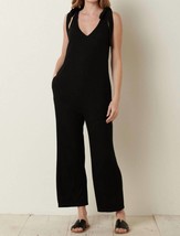 Mittoshop so selfless slub ribbed knit jumpsuit in Black - size S - $53.46