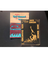 2 books: The Music of Neil Diamond & Jazz Singer Piano Keyboard Organ 1975