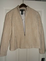 Norton McNaughton Petites Beige &quot;Basic Eleme&quot; 4P Ladies Jacket/Blazer (NWT) - £23.64 GBP