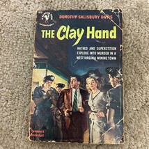 The Clay Hand Mystery Paperback Book Stephen Dorothy Salisbury Davis Drama 1952 - £9.74 GBP