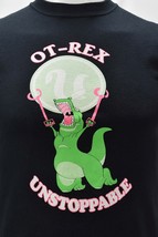 T Rex Dinosaur Unstoppable Port & Company T Shirt Small  - $13.18