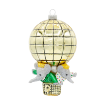 BABAR The Elephant - Fly High Babar GLASS Ornament by Kat &amp; Annie - $29.65