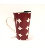 Starbucks Coffee Travel Tumbler 14oz. Red Dots w/ Lid NEW NBU - $26.73