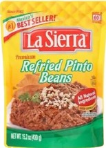 SHIPS N 24 HOURS-La Sierra Refried Pinto Beans 15.2oz-Brand New - $167.07 MXN
