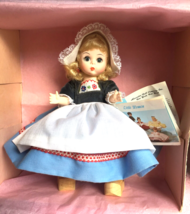 Netherland Girl Doll Madme Alexander  7-8&quot; Blonde/Blue Eyes #591 Vntg Or... - £3.73 GBP