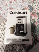 Cuisinart Brew Central  Programmable Coffee Maker -*Manual ONLY* Serie D... - £7.88 GBP