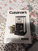 Cuisinart Brew Central  Programmable Coffee Maker -*Manual ONLY* Serie DCC-1200 - £7.95 GBP