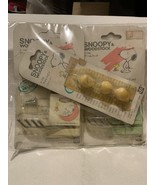 SNOOPY Snoopy Hook Wall Hook Pin Set Retro Storage - $438.57 MXN