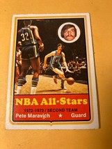 1973/74 Topps Basketball Pete Maravich #130 - £7.83 GBP