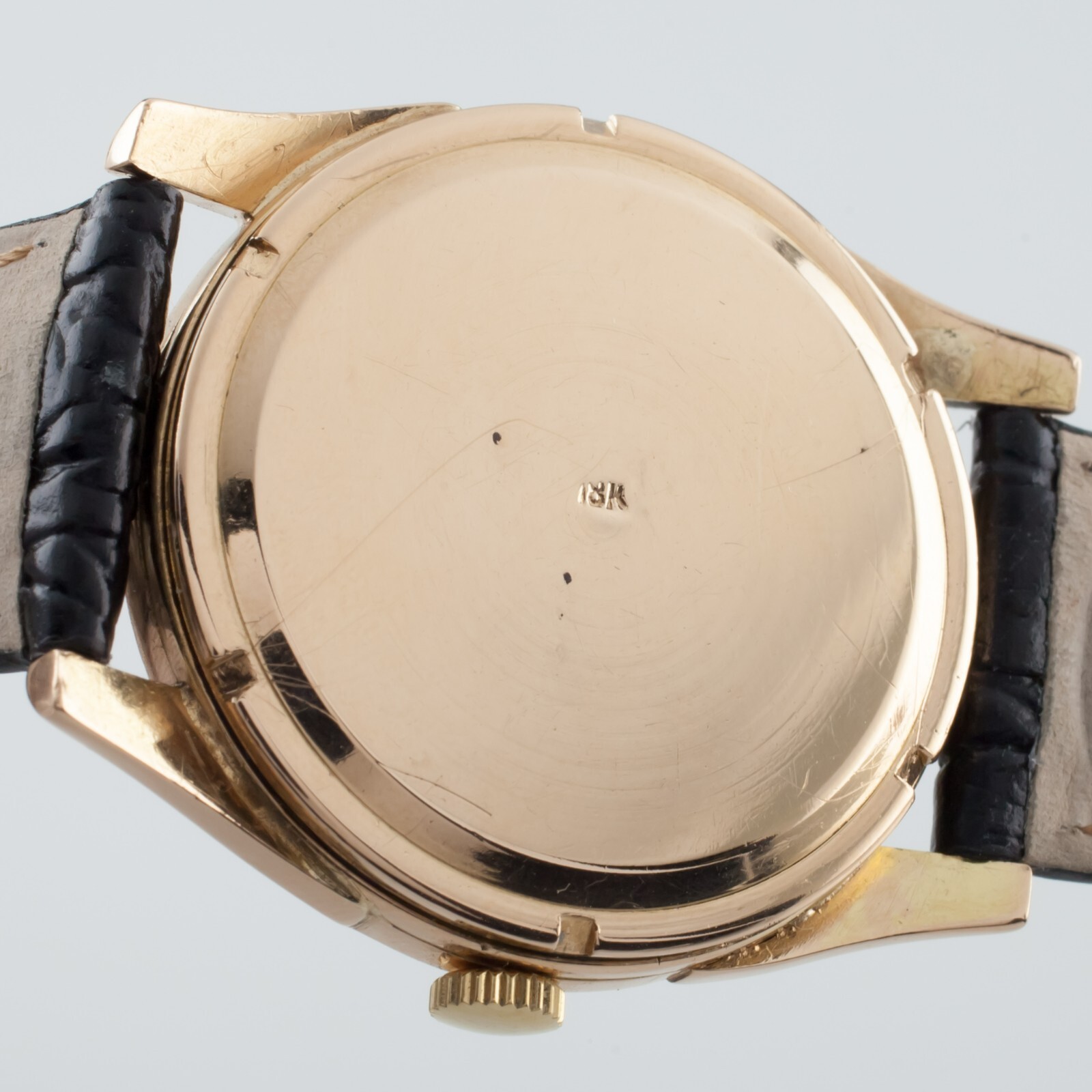 18 Quilates Oro Rosa Hombres Roamer Reloj Automático Con Correa Piel Item image 6