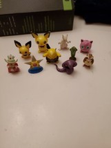 Pokemon Lot Of 10 Mini Figures Original Vintage Tomy &amp; Unbranded See All Photos - £39.08 GBP