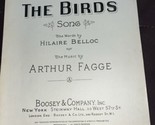 The Birds Sheet Music By Hilario Bellicose 1928 - $5.94