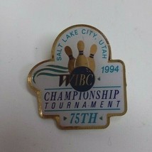 Vintage 1994 WIBC Championship Tournament Salt Lake City, Utah Lapel Hat... - $4.46