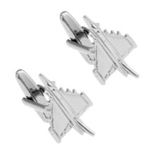 Fighter Plane Cufflinks Military Jet Airplane Aircraft Air Force New W Gift Bag - £9.53 GBP