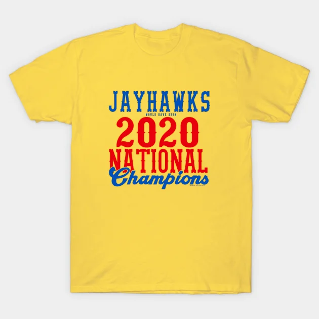 Kansas 2020 Ncaa Champs T-Shirt - $319.81 MXN