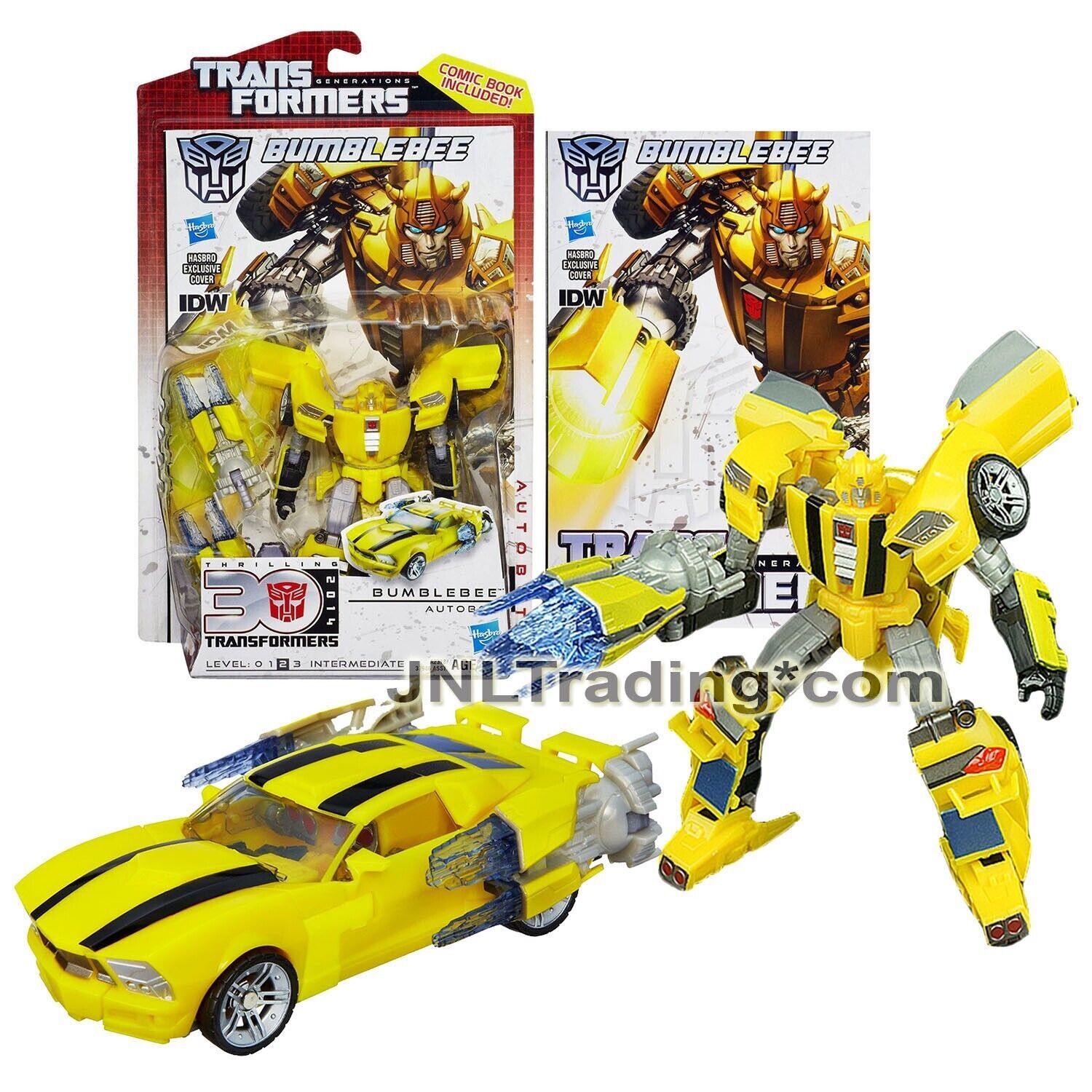 Primary image for Year 2012 Transformers Generations Thrilling 30 Deluxe 6 Inch Figure - BUMBLEBEE
