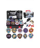 Bey Battling Burst Gyro Bay Blade Toy Set Portable Box Metal Fusion Atta... - $29.69