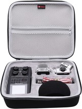 Zoom H6 Six-Track Portable Recorder Xanad Hard Case Fits Charger, Cable, And - $37.22