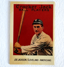 Joe Jackson 1915 Cracker Jack Card #103 Reprint 2 / 24 Cleveland Americans 1993 - £11.98 GBP