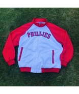 Philadelphia Phillies MLB G-III CARL BANKS Mens XXL 2XL Heavy Zip Up Jacket - £29.66 GBP