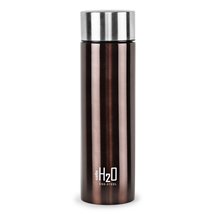 Cello H2O Stainless Steel Water Bottle, 1 Litre, Brown - $36.85
