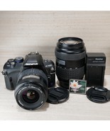 Olympus EVOLT E-420 2 LENS DSLR Camera Kit W 14-45 &amp; 40-150MM Lenses *TE... - $98.00