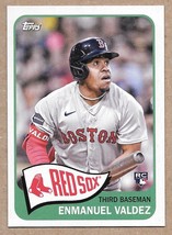 2023 Topps Archives #124 Enmanuel Valdez Boston Red Sox RC Rookie - $1.98