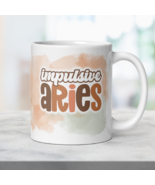 Aries Zodiac Boho Coffee Mug Ceramic Constellation Astrology Birthday Gift - $18.50